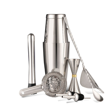 Cocktail Shaker Bar Set Stainless Steel Lounge Cup Boston Cup Shaker Cocktail Shaker 8pcs/set Barware 2024 - buy cheap