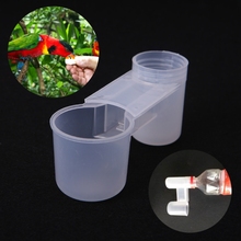 Alimentador de aves de plástico para mascotas, botella de agua para pollo, Paloma, jardín de casa, S7 _ 18 2024 - compra barato