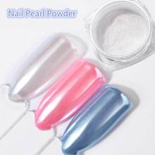2G/Box Diamond Mermaid Pearl Mermaid Matte Shining White DIY Nail Art Glitter Chrome Powder Dust 2024 - buy cheap