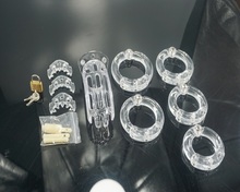 free shipping CB4000 male plastic chastity cage device SM penis ring bondage sex toys for men 2024 - buy cheap