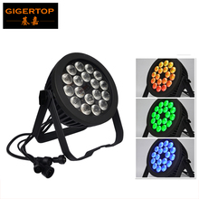 TIPTOP TP-P103B New 18x18W RGBWA UV 6IN1 Led Par Light Dmx Stage Lighting PAR64 DMX PAR Can Party DJ Disco Waterproof IP65 2024 - buy cheap