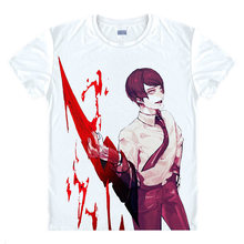 Tóquio ghoul camiseta toka kirishima camisa do homem verão camisetas anime camisa bonito para meninas vestido de moda feminina camisas anime a 2024 - compre barato