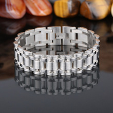 17mm wide 8.66'' Heavy 62g 316L Stainless steel Biker  Chain Link  Bracelet For Men's Cool Sporty  Jewelry 2024 - buy cheap