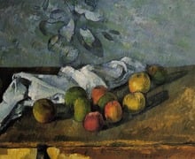 Paul Cezanne Oil Painting Reproduction,apples-and-a-napkin-1880 ,Free Shipping,handmade ,top quality 2024 - buy cheap