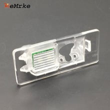 Eemrke suporte para câmera de ré, para carro, luzes led de placa de licença, para jaguar xe xf f f-pace xfl 2016 2017 2018 2024 - compre barato