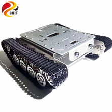 Shock Absorption TSD200 4WD Metal Crawler Remote Control Tank Car Chassis Aluminum Alloy Wheels Smart Robot Toy for DIY 2024 - buy cheap