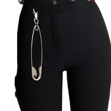 Fashion Belt Chain Ring Clips Keychain Unisex Men Women Punk Rock Metal Link Wallet Belt Chains Accessories for Trousers Pants 2024 - buy cheap