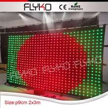 RGB 2x3M High bright stage lighting decoration cloth curtain 2024 - buy cheap