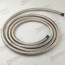 Stainless Steel Braided 1500 PSI AN10 AN10 Fuel Line Gas Oil Hose 6M (19.7FT) 2024 - buy cheap