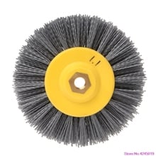 Deburring Abrasive Steel Wire Brush Head Polishing Grinding Wheel 150x40mmxM14 2024 - buy cheap