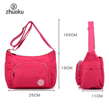 Shoulder Bags For Women Waterproof Nylon Female Messenger Bags Tote Handbag Casual Clutch Travel Crossbody Bags Kipled pouch 2024 - buy cheap