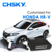 Автомобильная система сигнализации CHSKY, привод открывания окна, для Honda HRV HR-V hrv, с дистанционным управлением 2024 - купить недорого