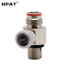HPAT M18*1.5 Paintball On/Off Valve with Rubber Oring for CO2 Cylinder 2024 - buy cheap