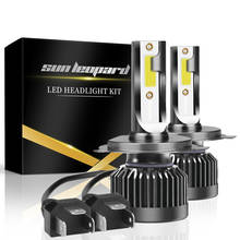 1 Pair 12000Lm H4 Led Car Headlight Luces Para Auto Automotivo Light Bulb Lamp lampada far ampul 9003 HB2 Fog Lights Kit 2024 - buy cheap