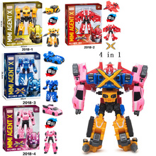 Transformation Robots Action Figure Boy Birthday Gifts Assembly Deformation Toys 2024 - buy cheap