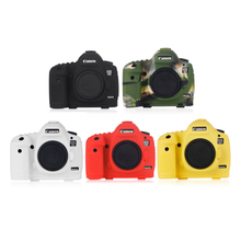Высококачественный мягкий силиконовый чехол для Фотоаппарата Canon 5D Mark III 5D3 5Ds 5DsR 2024 - купить недорого