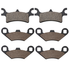 Cyleto Motorcycle Front and Rear Brake Pads for POLARIS 600 Sportsman 600 4 x 4 2003-2005 2024 - buy cheap