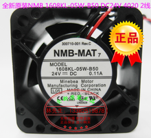 NOVA NMB-MAT 1608KL-05W-B50 4020 DC24V 0.11A NMB ventilador de refrigeração 2024 - compre barato