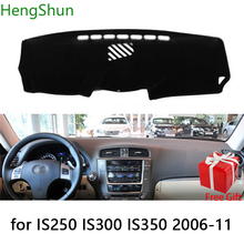 For lexus IS250 IS300 IS350 2006-2011 Car Styling Dash Mat Dashmat Dashboard Sticker Cover Sun Shade Dash Board Cover Carpet 2024 - buy cheap