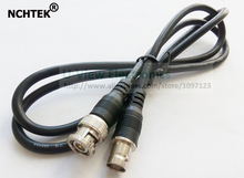 Удлинительный коаксиальный кабель NCHTEK BNC с разъемом типа «Папа-мама», кабель для систем видеонаблюдения, 1 м, бесплатная доставка, 1 шт. 2024 - купить недорого