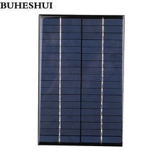 BUHESHUI 4.2W18V Solar Cell Polycrystalline DIY Solar Panel For 12V Battery Charger System 200x130X3MM 15pcs/lot Free Shipping 2024 - buy cheap