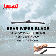 Rear Wiper Blade for VW Polo GTI/TDI (2005-2009) 1pc 11" 280mm,Rear Windscreen Wipers,for Back Window Windshield Wiper Blades 2024 - buy cheap