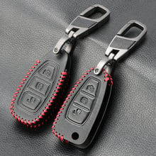 Car Styling Key Remote Key Fob Case Cover Keychain for Ford Fiesta Focus 3 4 MK3 MK4 Mondeo Ecosport Kuga Focus ST 2024 - buy cheap