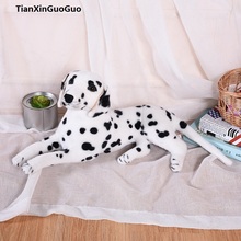 large 48cm lovely prone dalmatian plush toy soft doll throw pillow birthday gift h2330 2024 - buy cheap