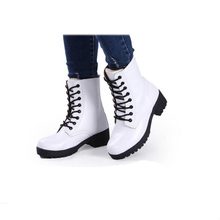 2019 New Hot Women's Boots Autumn And Winter Ladies Fashion Boots Women's Fashion Warm Shoes Winter Cotton Shoes Women Botines 2024 - buy cheap