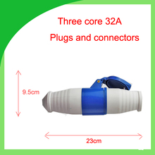 32A 220V  waterproof industrial plug and socket IP44 single phase 3 pin  plug and connectors 2024 - buy cheap