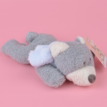 1 Pcs White Scarf Bear Plush Fridge Magnet Toy, Kids Child Doll Gift Free Shipping 2024 - buy cheap