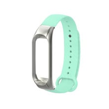 Silicone Band Strap +Frame For Xiaomi Mi Band 3 Replacement Bracelet Wristband  Smart watch Wearable Replacement accessories 2024 - buy cheap