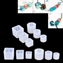 1 Pcs DIY Hand Craft Tool Round Square Silicone Mold Epoxy Casting Resin For Jewelry Beads Pendant Bangle Bracelet Making Mold 2024 - buy cheap