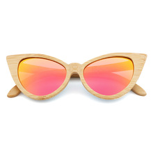 Berwer óculos de sol de bambu natural polarizado óculos de proteção uv400 2024 - compre barato