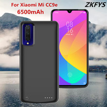 Backup Powerbank Charger Cases For Xiaomi Mi CC9e Battery Charging Case 6500mAh Portable Power Bank Cover External Battery Cases 2024 - buy cheap