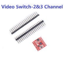 2ch 3ch channel Video Switcher Module 2 / 3 way Video Switch AV video switcher switch FPV aerial multi-view switching For Drone 2024 - buy cheap