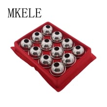 12PCS 30*29*9.5 Stainless steel ball float magnetic 30*29*9.5floating magnetic float level switch small accessories 2024 - buy cheap