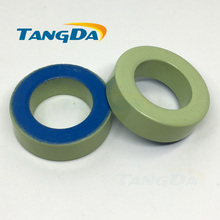 T141-52 toroidal de hierro en color verde y azul, núcleo toroide de ferrita, OD * ID * HT36 * 22*11mm 69nH/N2 75ue, T141-52 2024 - compra barato