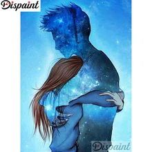 Dispaint Full Square/Round Drill 5D DIY Diamond Painting "Cartoon Anime couple"3D Embroidery Cross Stitch Home Decor Gift A12556 2024 - buy cheap