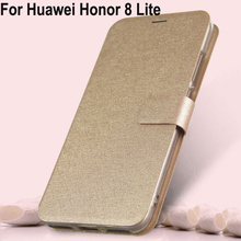 Phone Cases For Huawei Honor 8 Lite Case Cover Leather Wallet Flip Phone Funda For Honor 8 Lite 8Lite PRA-AL00X case shell 2024 - buy cheap