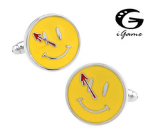 IGame-gemelos con cara de sonrisa para pintura, Material de latón de calidad, Color amarillo, envío gratis 2024 - compra barato