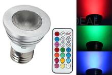 High Quality 5W E27 Color Change High Power LED RGB Light Bulb Light with Remote Control Smart Remote design 2024 - buy cheap