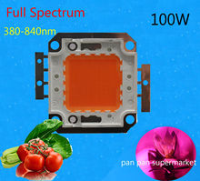 100W Plant Grow Full Spectrum 380-840nm High Power LED Lamp Bulb Light 2024 - buy cheap