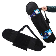 Рюкзак для скейтборда, сумка из нетканого материала, черный, портативный, многофункциональный, прочный, практичный 2024 - купить недорого