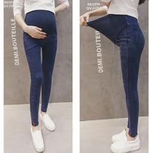 Джинсы с низкой талией для беременных, облегающие джинсы для беременных 2024 - купить недорого