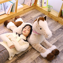 1pc 90 cm/120 cm kawaii unicórnio brinquedos de pelúcia gigante de pelúcia cavalo brinquedos para crianças boneca macia decoração para casa amante presente de aniversário 2024 - compre barato