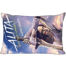 Custom Alita: Battle Angel Rectangle Pillowcase zipper dakimakura Classic Pillow Case size 35X45cm DIY Gift 2024 - buy cheap