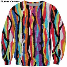 PLstar Cosmos Crewneck Sweatshirt hip-hop Biggie Smalls cozy Hoodies Colorful Fashion Clothing Women Men Casual tops Jumper 2024 - buy cheap