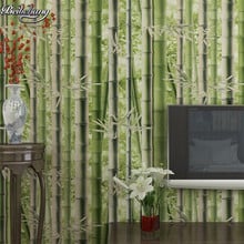 Beibehang Garden fresh bamboo 3d wallpaper modern design wallpaper living room bedroom TV background wallpaper for walls 3 d 2024 - buy cheap