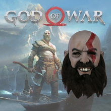 2018 game god of war Kratos Leviathan mask Cosplay Kratos weapon helmet Halloween 2024 - buy cheap